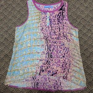 Simply Vera Wang colorful tank